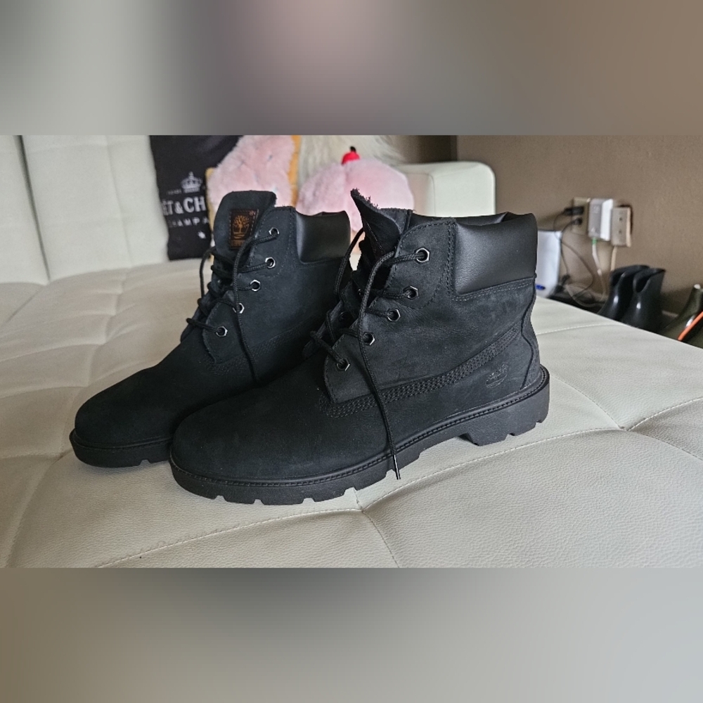 Black Timberland Boots